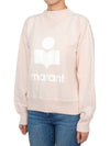 Moby Logo Print Sweatshirt Pink - ISABEL MARANT ETOILE - BALAAN 3