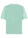 In Your Face Short Sleeve T-Shirt Soft Green - ACNE STUDIOS - BALAAN 4