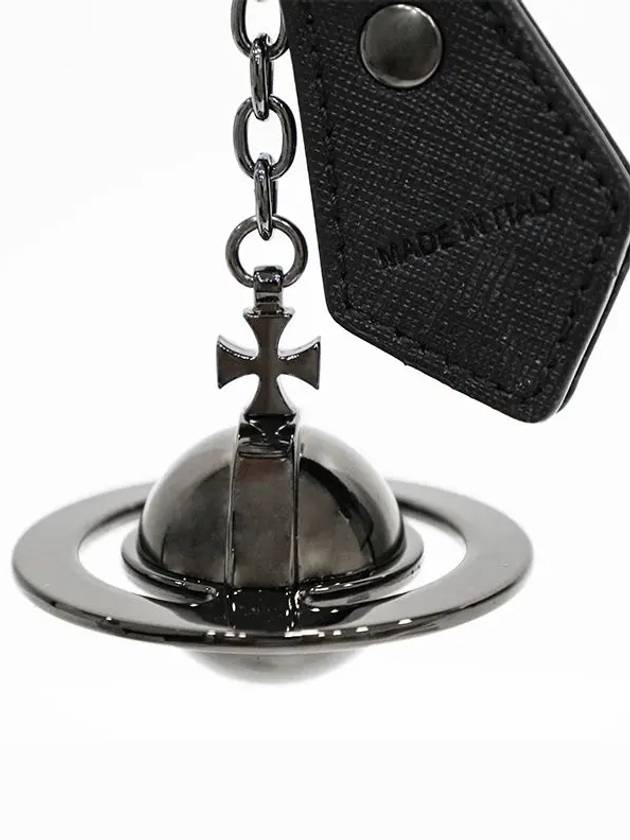 3D ORB Keyring Black 8203011NU OM0014 N401 - VIVIENNE WESTWOOD - BALAAN 6