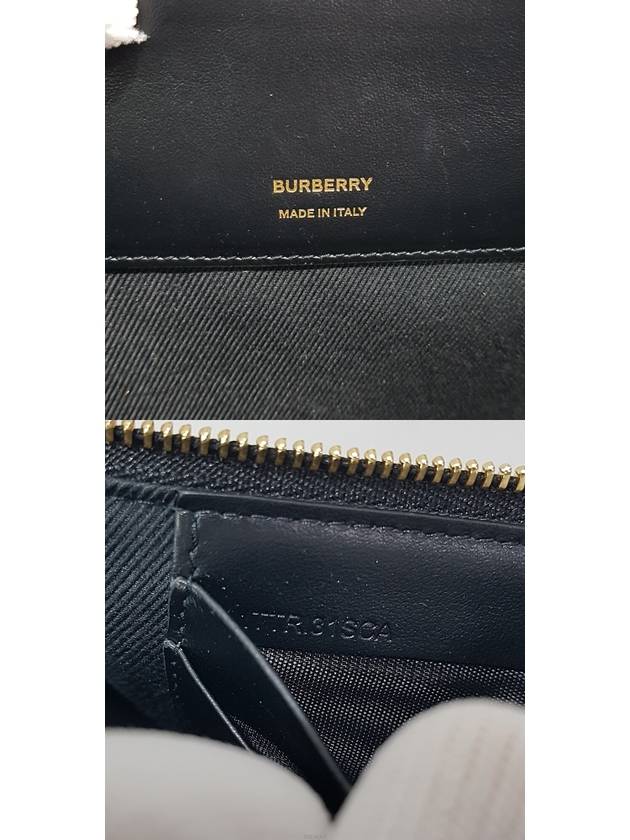 monogram stripe clutch bag - BURBERRY - BALAAN 8