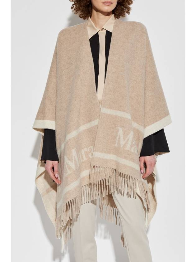 Max Mara Poncho Hilde, Women's, Beige - MAX MARA - BALAAN 3