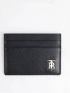 TB Logo Leather Card Wallet Black - BURBERRY - BALAAN 6