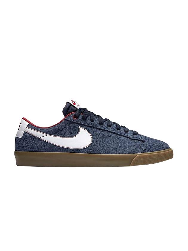 SB Blazer Low Top Sneakers Blue - NIKE - BALAAN 1