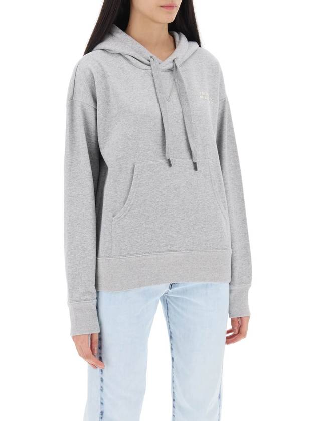 logo embroidery hoodie SW0102FAA2M41I - ISABEL MARANT - BALAAN 3