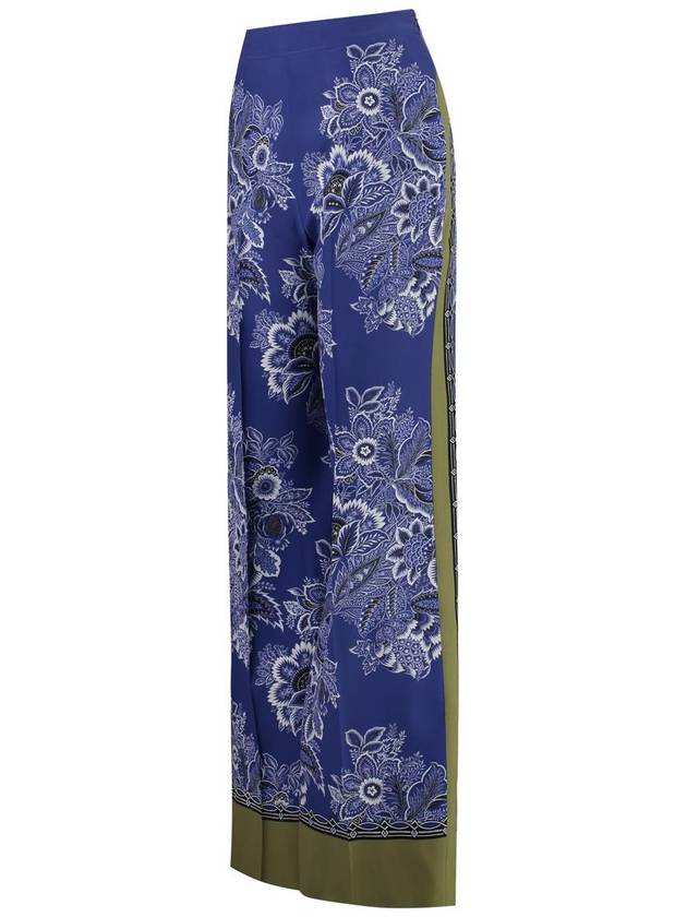 Etro Printed Silk Pants - ETRO - BALAAN 2