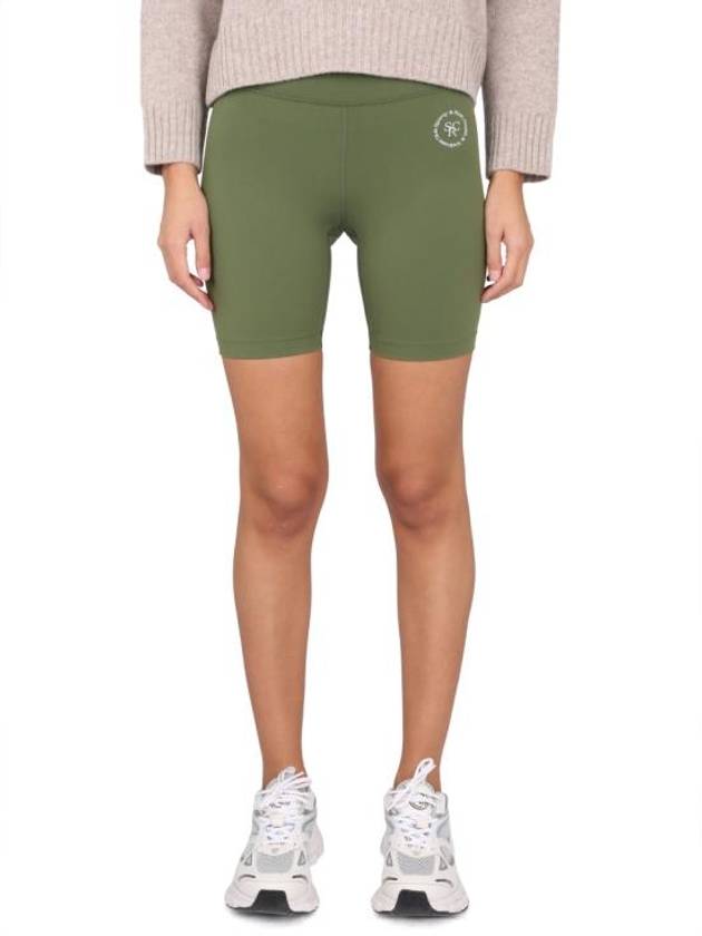 Short Pants SH706OL OLIVE WHITE - SPORTY & RICH - BALAAN 1