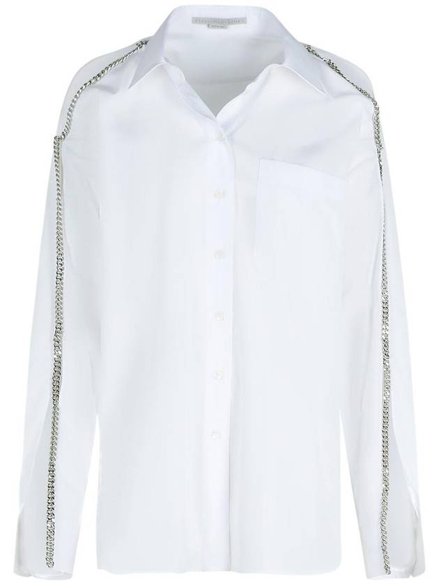 Stella McCartney 'Falabella' White Cotton Shirt - STELLA MCCARTNEY - BALAAN 1