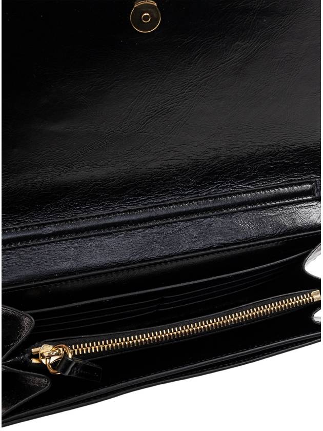 Chloé Wallet On Chain Iconic, Women's, Black - CHLOE - BALAAN 5