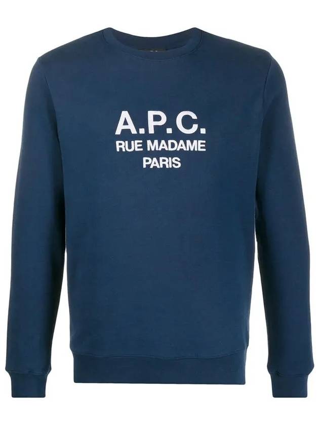 Men's Rufus Sweatshirt Navy - A.P.C. - BALAAN 3