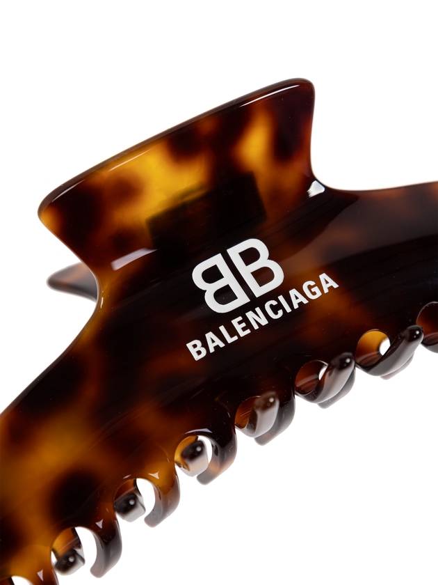 Balenciaga Hair Clip, Women's, Brown - BALENCIAGA - BALAAN 3