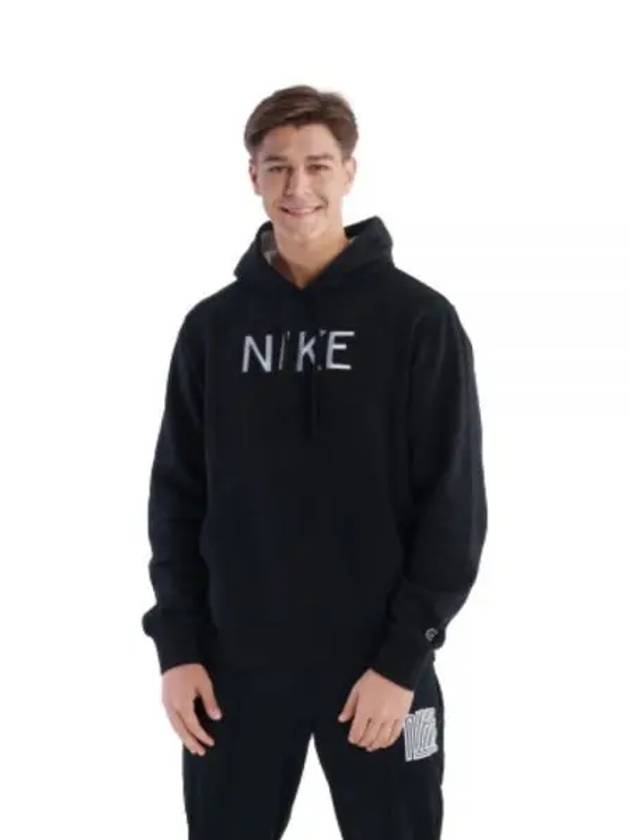 Sportswear Pullover Hoodie Black - NIKE - BALAAN 2