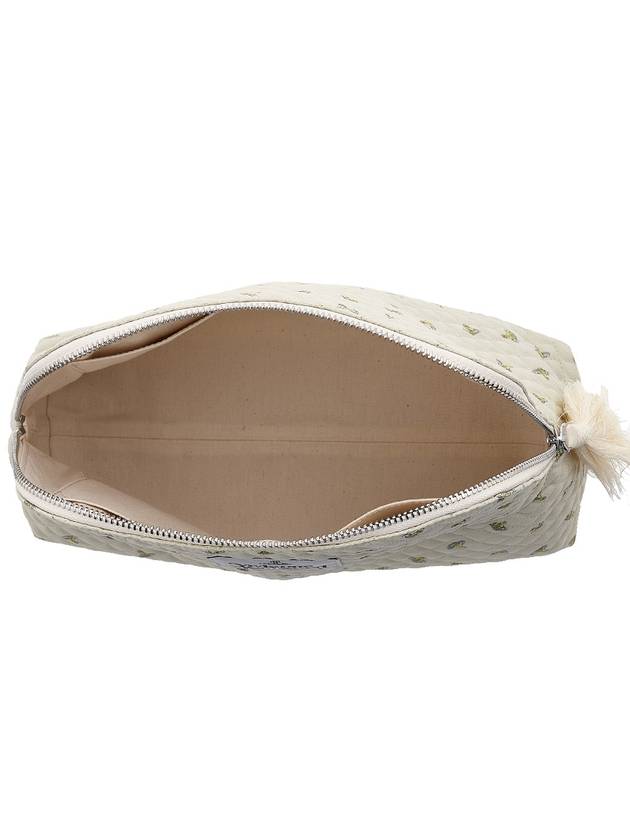 Quilted Baby ORB Wash Bag Beige - VIVIENNE WESTWOOD - BALAAN 11