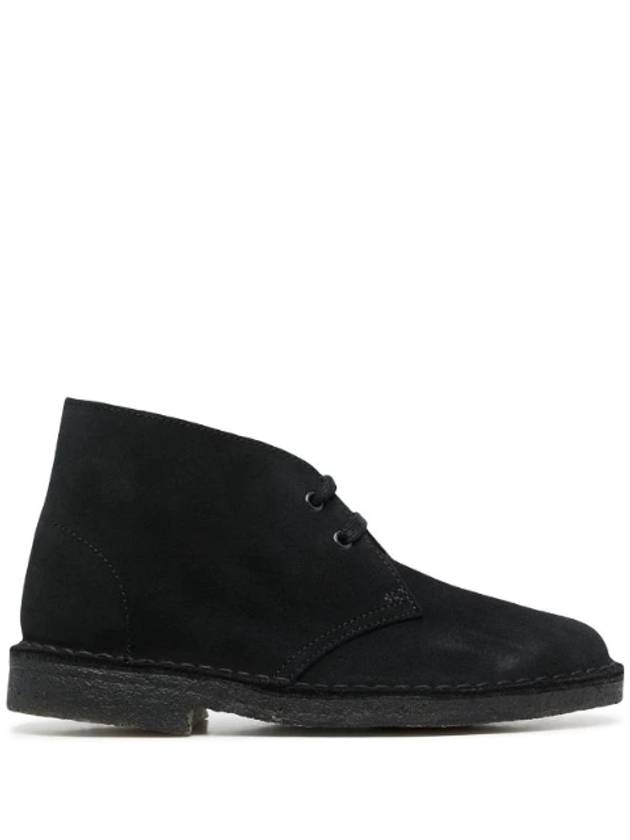 Originals Desert Suede Ankle Boots Black - CLARKS - BALAAN 1