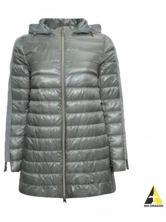 Hooded Goose Down Padding Mint - HERNO - BALAAN 2