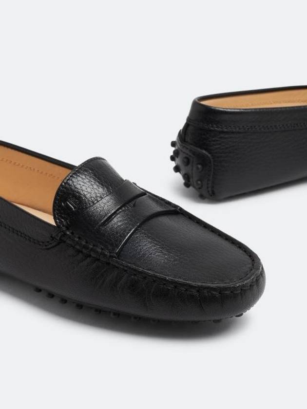 Gomini Leather Driving Shoes Black - TOD'S - BALAAN 3