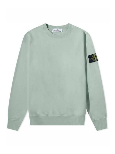 Wappen Patch Crew Neck Sweatshirt Mint - STONE ISLAND - BALAAN 1