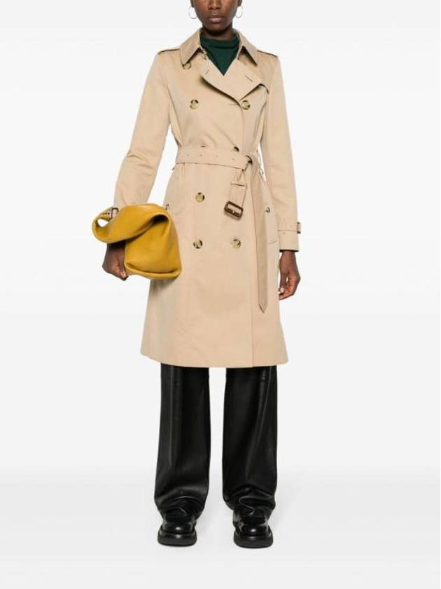 Long Chelsea Heritage Trench Coat Beige - BURBERRY - BALAAN 4