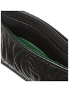 Men's GG Monogram Quilted Card Wallet Black - GUCCI - BALAAN 4