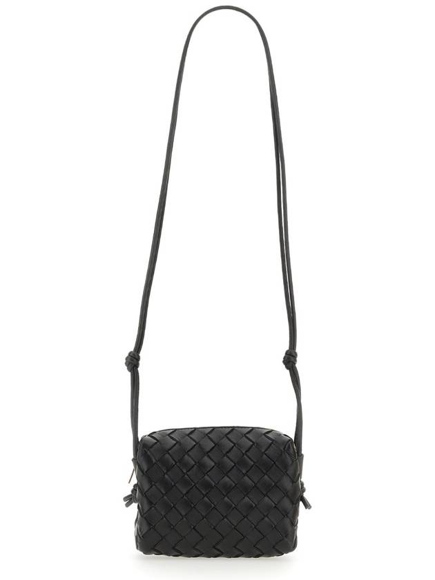 Loop Camera Mini Cross Bag Black - BOTTEGA VENETA - BALAAN 3