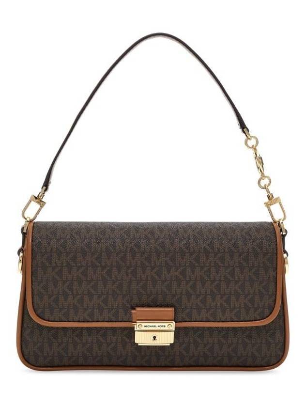 Bradshaw Small Logo Convertible Shoulder Bag Brown - MICHAEL KORS - BALAAN 1