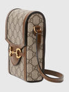 Horsebit 1955 Mini Bag Brown - GUCCI - BALAAN 3