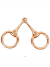 Mini Morse Twilly Ring Rose Gold 73577 - HERMES - BALAAN 1