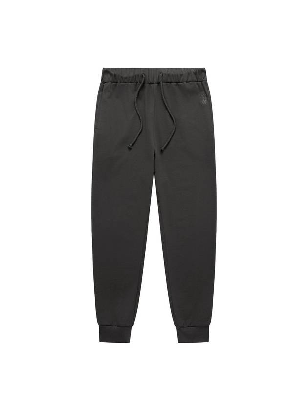 Men's Logo Jogger Sweatpants Charcoal SW23PPA01DK - SOLEW - BALAAN 2