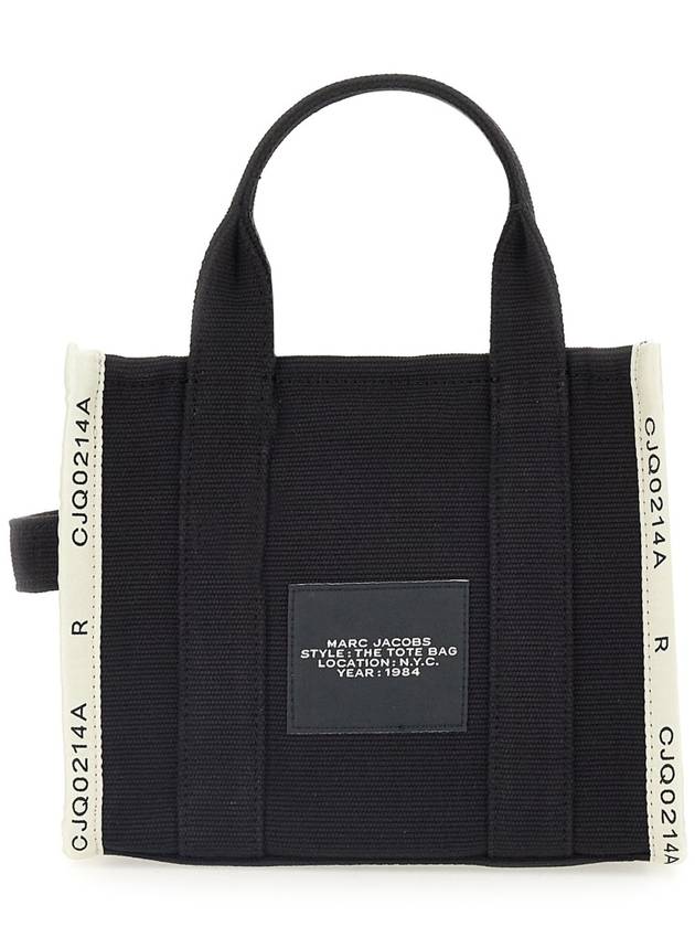 The Jacquard Small Tote Bag Black - MARC JACOBS - BALAAN 7