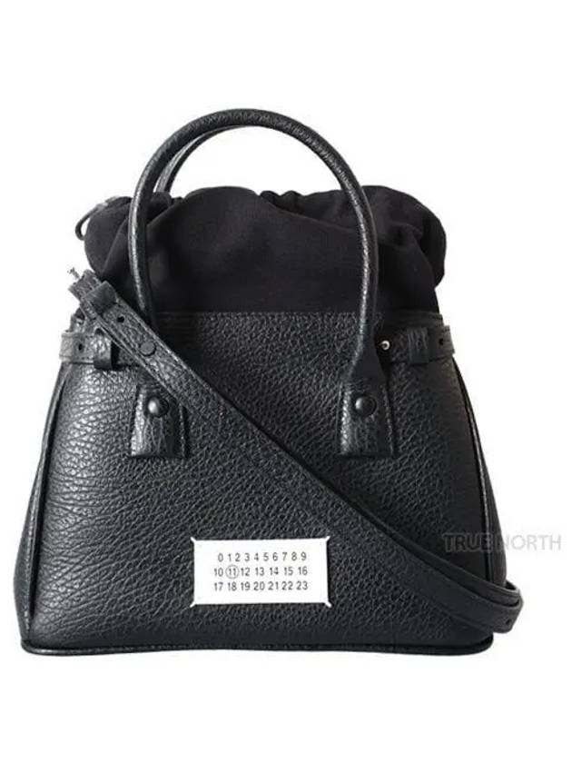 5AC Mini Drawstring Tote Bag Black - MAISON MARGIELA - BALAAN 2