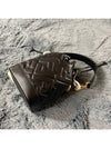 Mon Tresor FF Motif Leather Mini Bag Black - FENDI - BALAAN 5