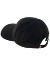 C Run Wash Logo Ball Cap Black - DIESEL - BALAAN 4