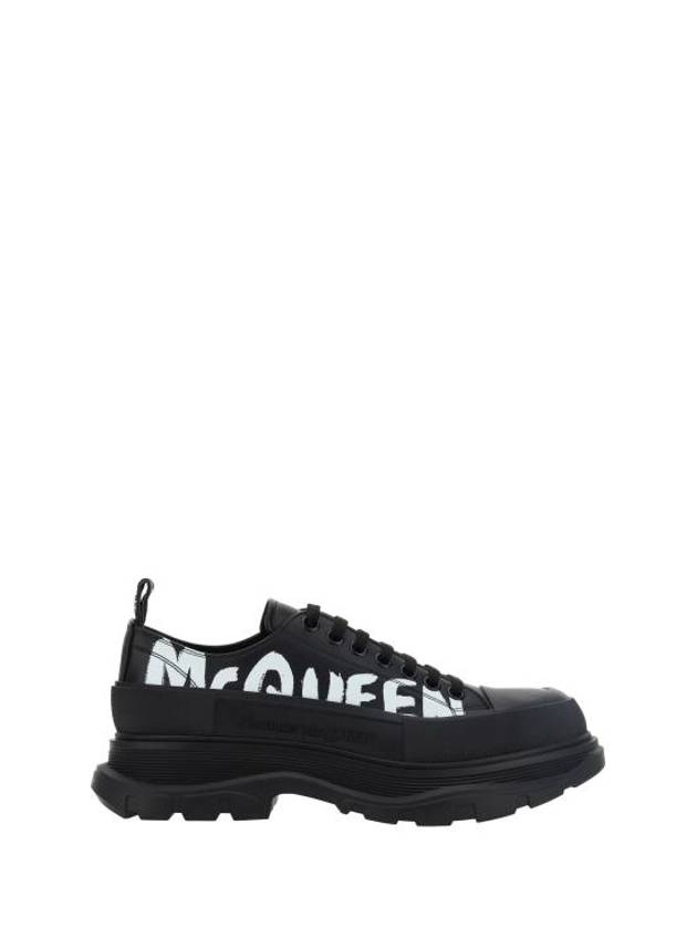 Tread Slick Low Top Sneakers Black - ALEXANDER MCQUEEN - BALAAN 2