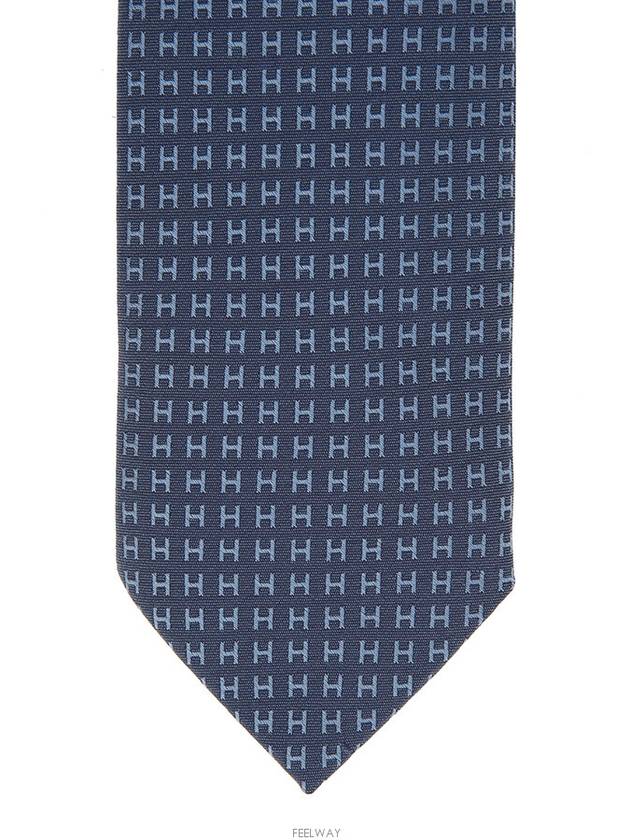 Tie Men s Paconi Blue Marine Warranty - HERMES - BALAAN 5