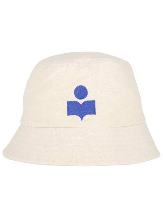 Hailey Logo Bucket Hat Ivory - ISABEL MARANT - BALAAN 1