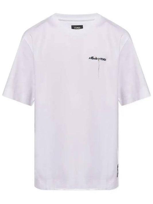 long sleeve t-shirt FY0936AR6WF0QA0 P24 WHITE - FENDI - BALAAN 2