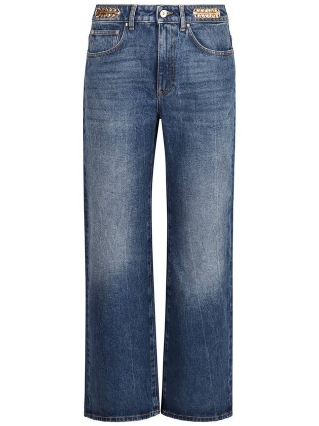 Rabanne High-Rise Boyfriend Jeans - PACO RABANNE - BALAAN 1