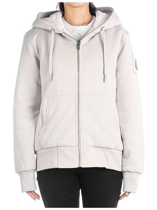 Classic Bunny 2 Zip Up Hoodie White Lining Willow Grey - MOOSE KNUCKLES - BALAAN 2