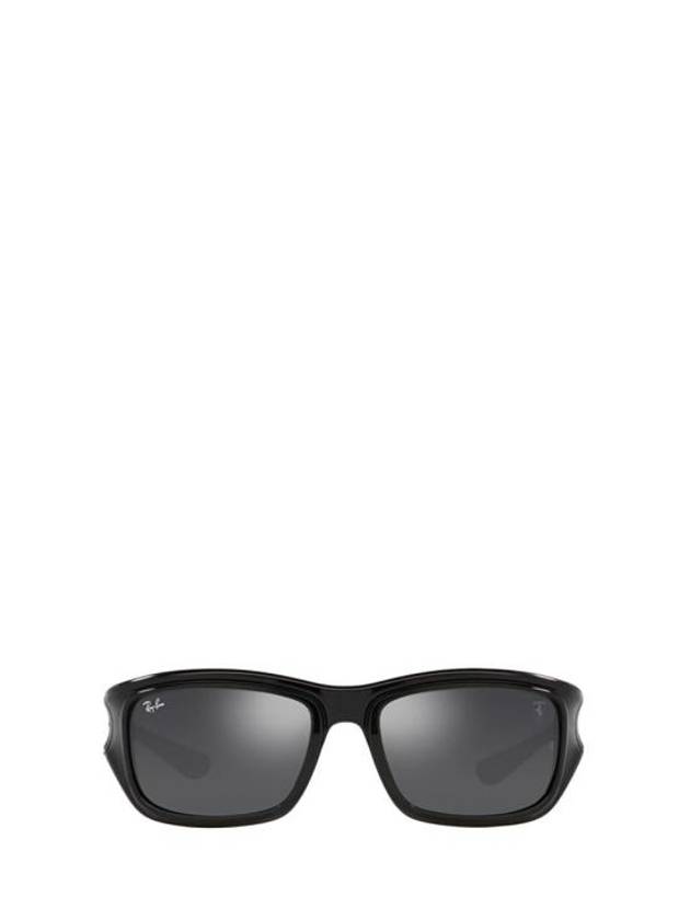 Sunglasses RB4405M F6016G BLACK ON RED - RAY-BAN - BALAAN 1