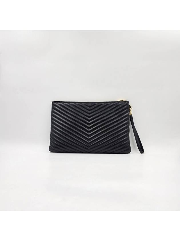 Women s Monogram Matelasse Large Clutch 4357 - SAINT LAURENT - BALAAN 6