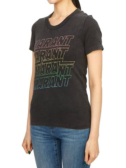 Gigliani Women's Short Sleeve T-Shirt TS0148FA B1N09E 02FK - ISABEL MARANT - BALAAN 2