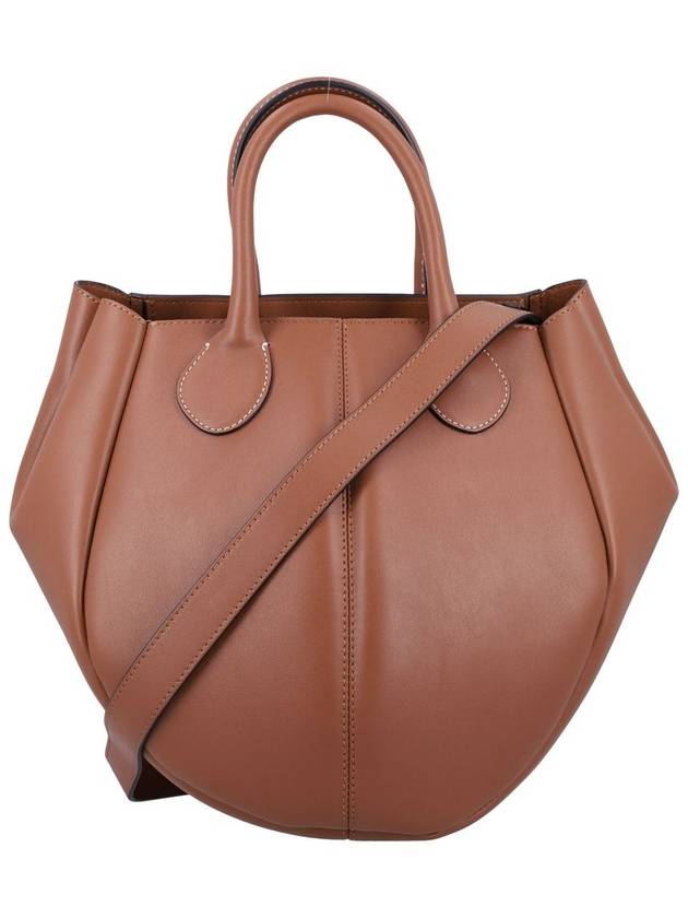 Punch Small Tote Bag Chestnut - JW ANDERSON - BALAAN 2