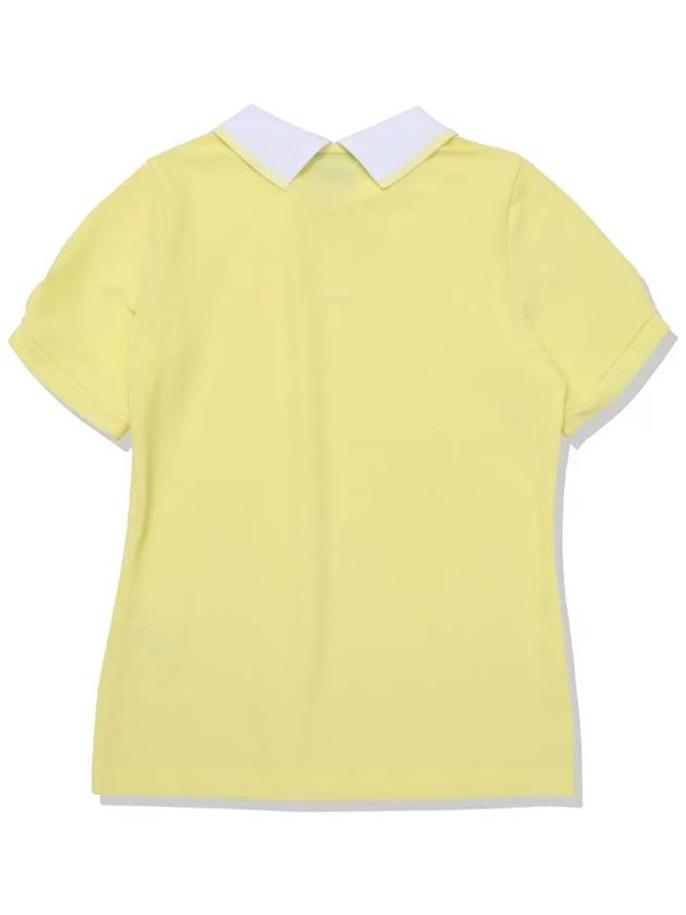 Puff Short Sleeve T-Shirt Women YELLOW - 20THHOLE - BALAAN 4