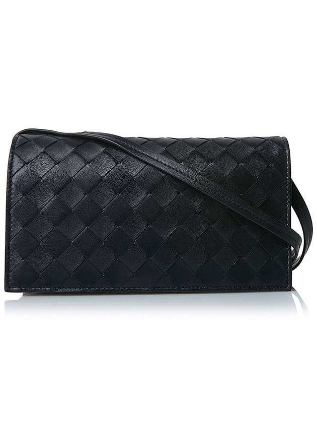 Intrecciato Mini Cross Bag Black - BOTTEGA VENETA - BALAAN 2