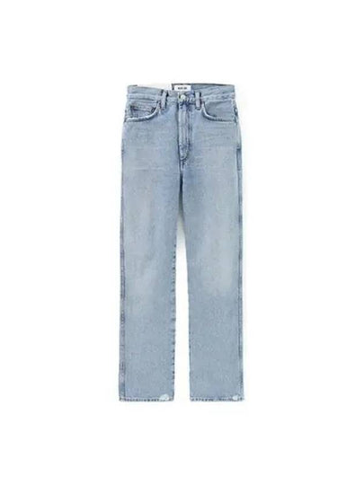 Pinch Waist Kick Flare Denim Jeans Blue - AGOLDE - BALAAN 2