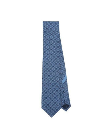 24FW Tie 350996 0774210 NAVY BLUE - SALVATORE FERRAGAMO - BALAAN 1