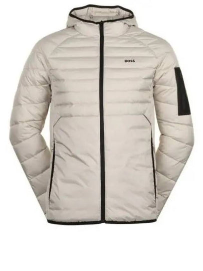 Green J Thor 2 Padded Jacket 50514761 271 Decorative reflective detail water repellent - HUGO BOSS - BALAAN 2