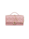 Miss Cannage Lambskin Mini Bag Antique Pink - DIOR - BALAAN 1