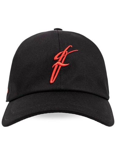 FERRAGAMO Baseball Cap, Men's, Black - SALVATORE FERRAGAMO - BALAAN 1