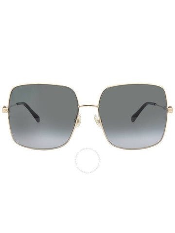 Jimmy Choo Dark Grey Square Ladies Sunglasses LILI/S 02M2/9O 58 - JIMMY CHOO - BALAAN 1