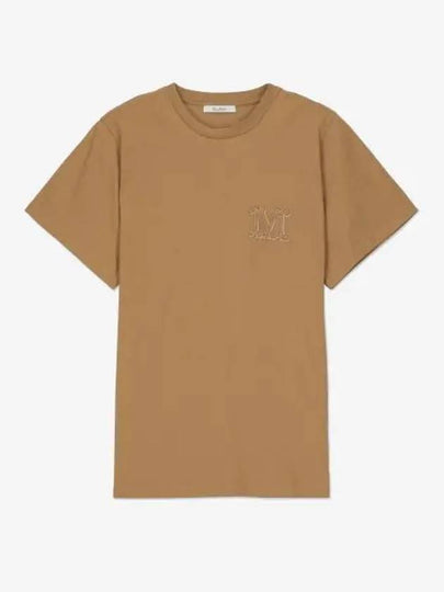 short sleeve t shirt 21946021600 000 003 CAMMELLO - MAX MARA - BALAAN 2